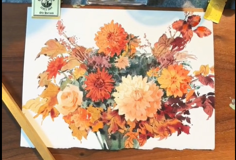 How to Paint a Flower