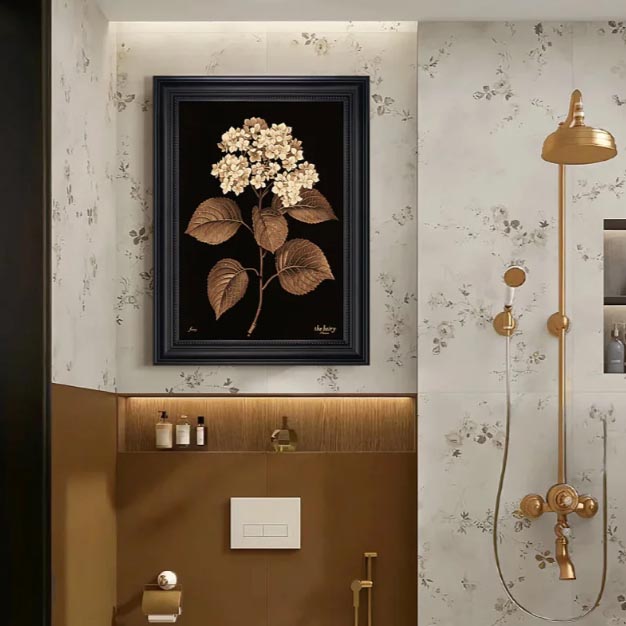 What Kinds of Art Work Best in Bathrooms?