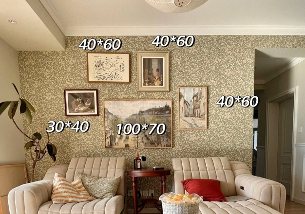 A Practical Guide to Hanging Art on Wallpapered Walls