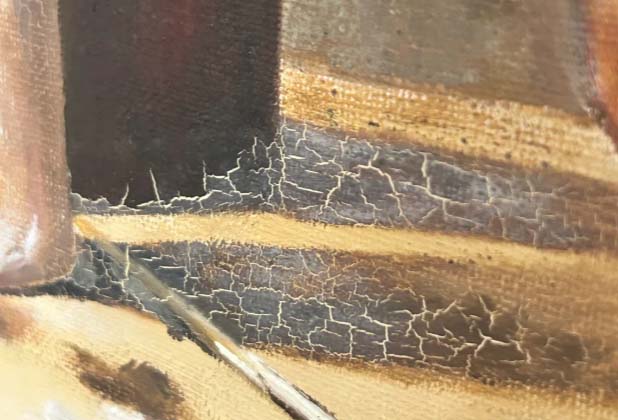 How to Prevent Oil Paint Cracking on Large Canvases