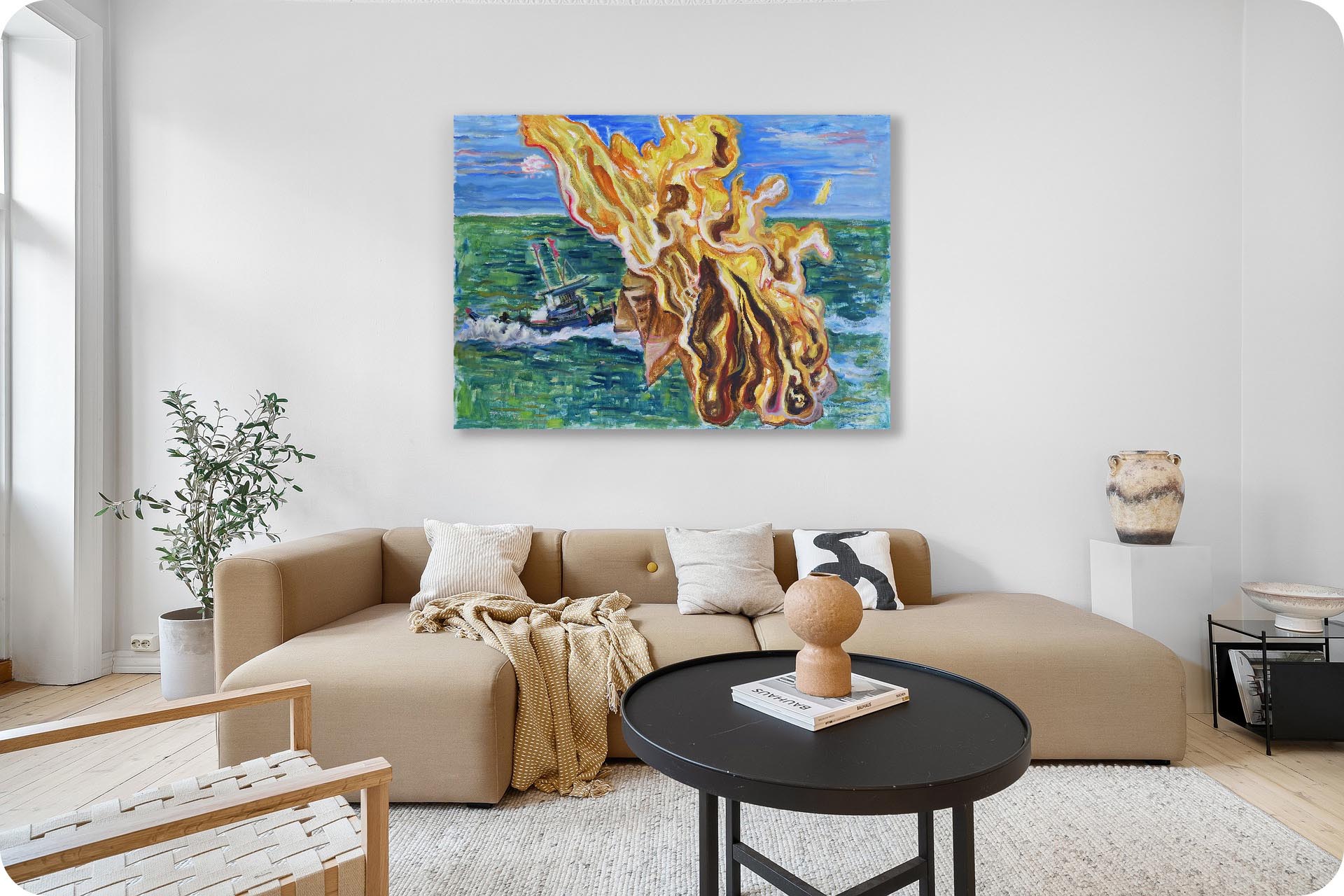 Customize landscape oil painting by philo
