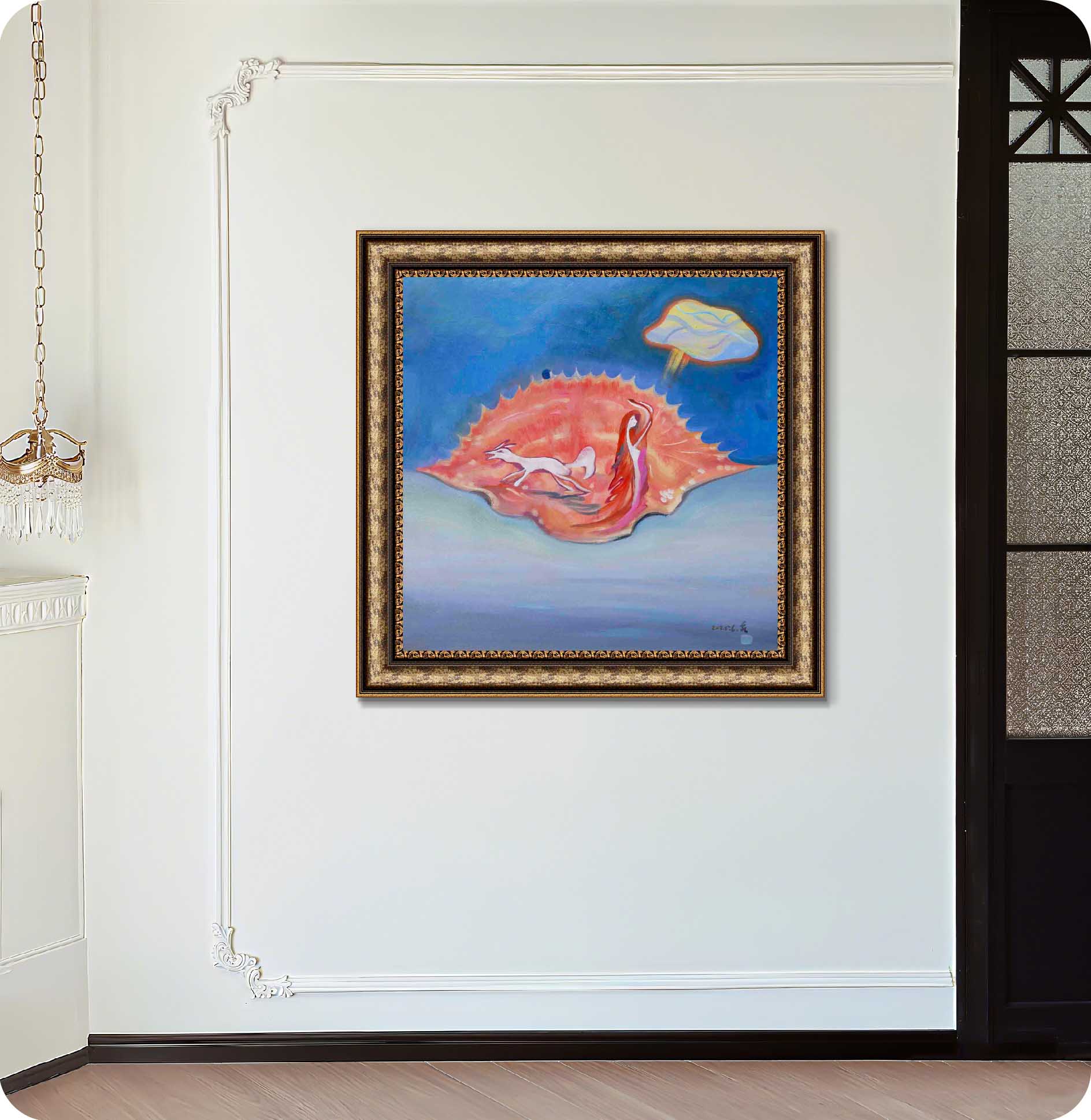 Fantasy Painting in wall
