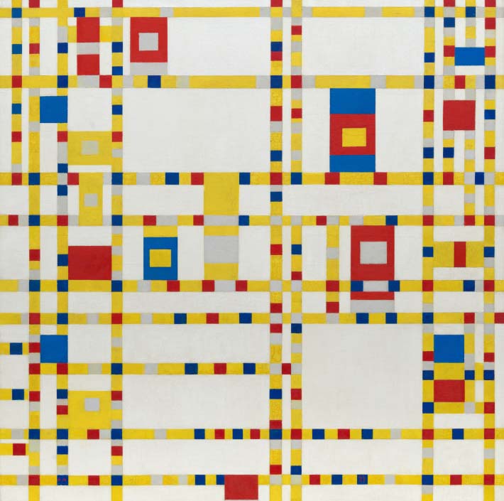 Piet Mondrian – Broadway Boogie Woogie (1942–43)