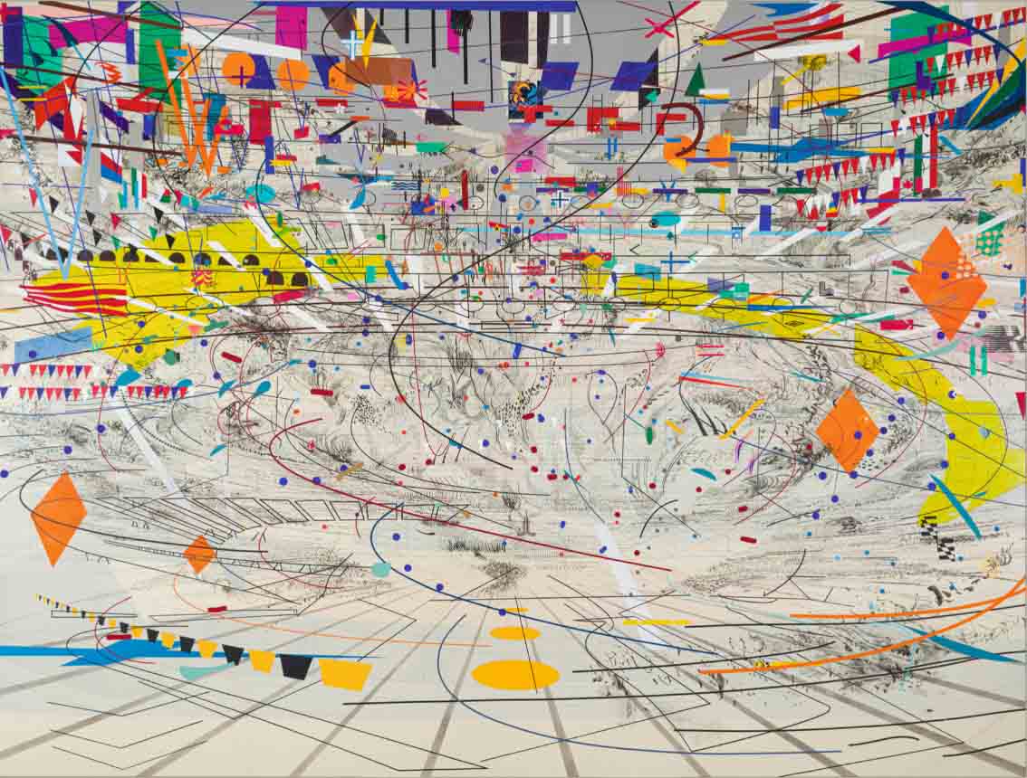 Julie Mehretu – Stadia II (2004)