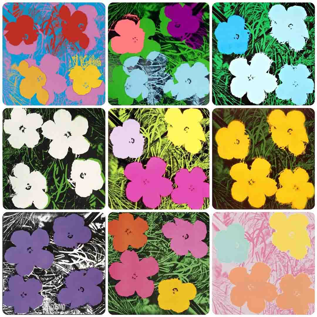 Andy Warhol&rsquo;s Flowers