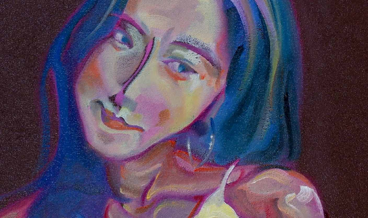 Emotional figure flower Painting