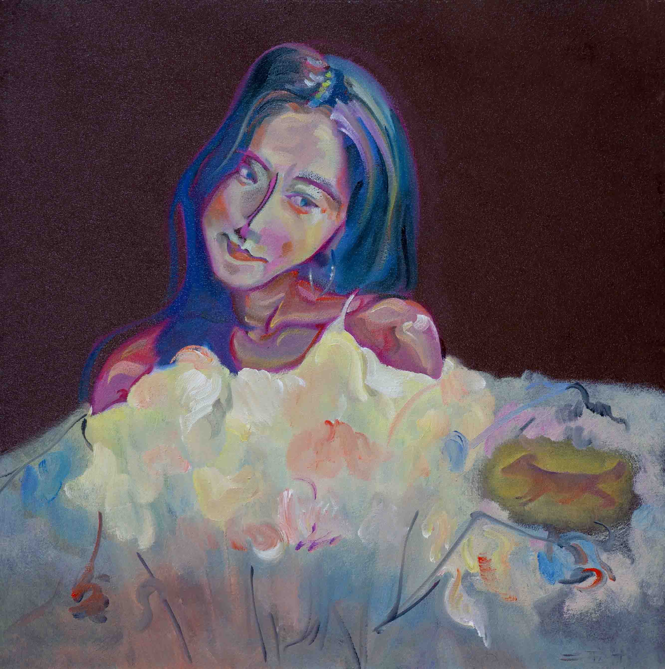 Emotional figure flower Painting