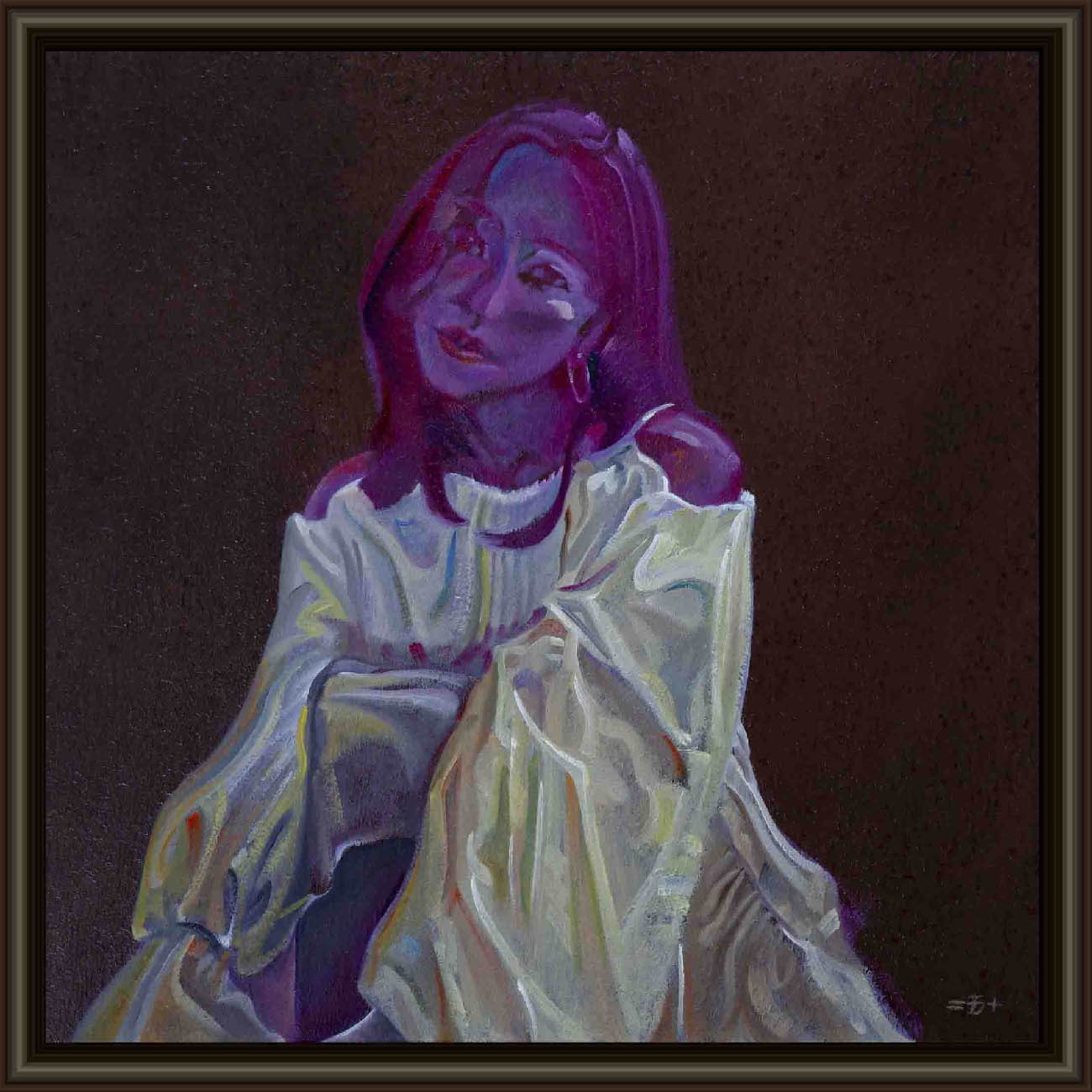 Emotional figure flower Paint